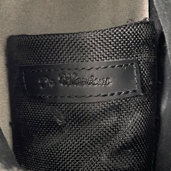 Dr Doc Martens Bonny Black Lace Up Boots Air Wair Bouncing Soles Men's Size 10 - Picture 10 of 16